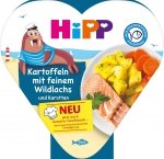 Hipp Bio Obiadek Dzieci Marchewka Ziemniaki Dziki Łosoś 12m 250g
