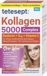 Tetesept Kolagen 5000 Kwas Hialuronowy Q10 wit C 10 szt Niemcy