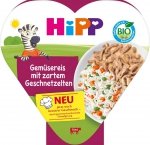 Hipp Bio Wołowinka z Ryżem i Warzywami na tacce 12m 250g