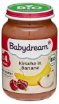 BabyDream Bio Deserek Wiśnia z Bananem 4m 190g