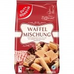 GG Delikatne Wafle Czekolada Mix 8 rodzajów 400g
