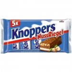 Knoppers Nuss Batoniki Krem Orzechowy Karmel 5szt 200g