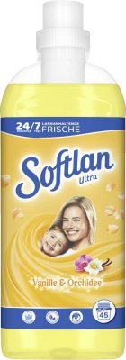 Softlan płyn płukania Vanille Orchidee 45 Żółty 3D 