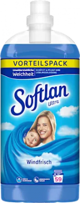 Softlan Płyn Do Płukania Tkanin Rześka Świeżość 59 Prań Niemcy 