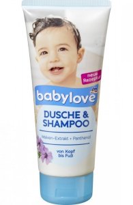 Babylove Szampon Żel do Włosów i Ciała Malwa 200ml