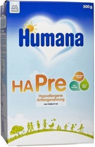 Humana HA PRE Mleko początkowe 500g