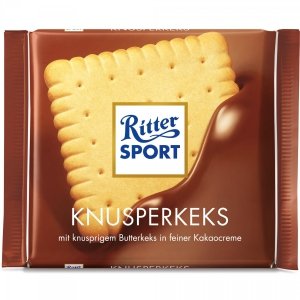 Ritter Sport Knusperkeks Czekolada Keks Krem Kakaowy 100