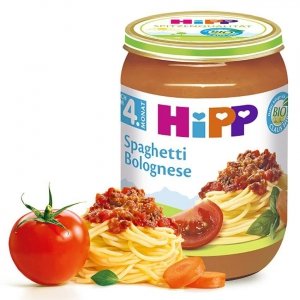 Hipp Bio obiadek Spaghetti Bolognese Wołowina 4m 190g