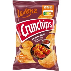 Lorenz Crunchips Chipsy ziemniaczane Western Style 150g