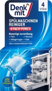 Denkmit Tabletki do Czyszczenia Zmywarki 4x20 z Niemiec