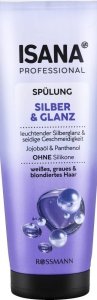 Isana Srebrny Blask Odżywka Włosów Siwych Białych Blond Wege 200ml Niemcy