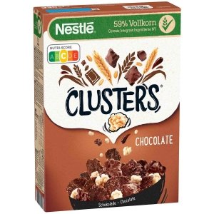 Nestle Clusters Płatki Czekolada Migdały Mleka 330g