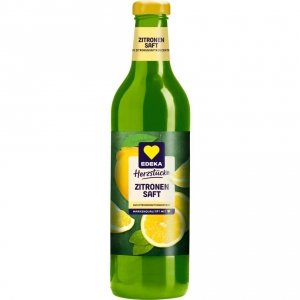 Sok z Cytryny Naturalny 100% Szklana Butelka 750ml