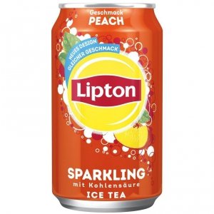 Lipton Sparkling Ice Tea herbata Gazowana Peach 