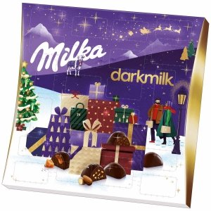 Milka Kalendarz Adwentowy Darkmilk 210g