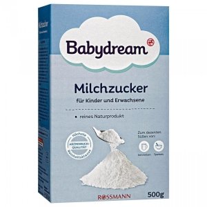 Babydream cukier mleczny dla dzieci laktoza od 1r 500g