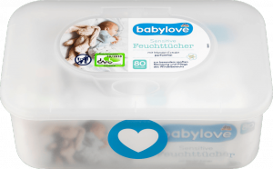 Babylove Chusteczki nawilżane Pudełko Box 80szt