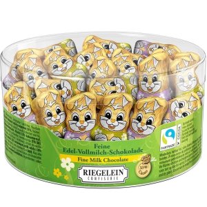 Riegelein Wielkanocne Króliczki z Mlecznej Czekolady 80x5g