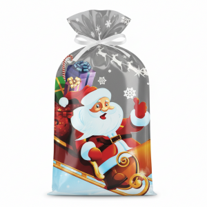 Torebki Woreczki Celofanowe Święta 20x35 10 szt