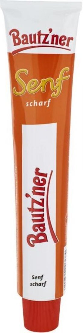 Bautzner Kultowa Ostra Musztarda Tuba 100ml Ketchupy Majonezy 