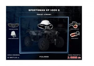 Pakiet zimowy do Sportsman XP 1000 S