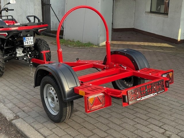 Przyczepa ratownicza z homologacją