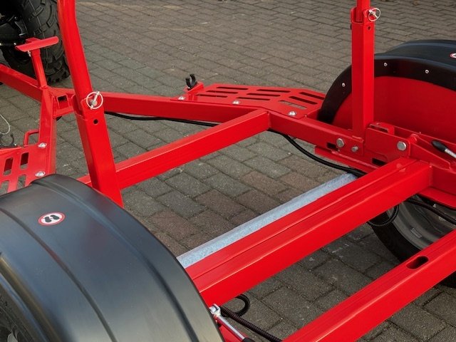 Przyczepa ratownicza z homologacją