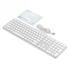 Satechi Aluminum Wired Keyboard - aluminiowa klawiatura z układem numerycznym USB-A (silver)
