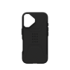 UAG Civilian Magsafe - obudowa ochronna do iPhone 16 kompatybilna z MagSafe (black)