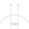 Kabel Baseus Superior Typ C-Typ C 240W 1m (biały)