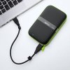 Dysk zewnętrzny HDD Silicon Power Armor A60 (1TB; 2.5; USB 3.2; 5400 obr/min; Green-Black; SP010TBPHDA60S3K)