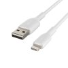Kabel Belkin BoostCharge Lightning to USB-A Cable 3m White