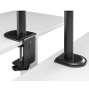 MACLEAN UCHWYT BIURKOWY DO MONITORA LCD 17-32, 9KG, VESA 75X75 ORAZ 100X100 PODWÓJNE RAMIĘ MC-753N