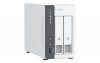 Qnap TS-216G, Tower, 2 x 2.5/3.5 SATA, ARM 2.0GHz Quad core, 4GB, 1 x 2.5GbE + 1 x GbE, External adapter (PSU)