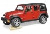 BRUDER Samochód Jeep Wrangler Unlimited Rubocon