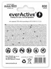 everActive Akumulatory R03/AAA 800 mAH blister 2 szt. technologia Ready To Use
