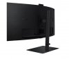 Samsung Monitor 34 cale ViewFinity S65VC VA 3440x1440 UWQHD 21:9 1xHDMI 1xDP 1xUSB-C (90W) 2xUSB 3.0 LAN (RJ45) 5ms HAS Webcam g
