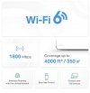 TP-LINK System WiFi- Halo H70X  AX1800 2-pak