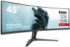 IIYAMA Monitor 45 cali G-Master GCB4580DQSN-B1, VA,DQHD,165HZ,USB-C-DOCK,RJ45,32:9,  1500R,450cd/m2,3000:1,0.8ms,3xUSB,2xHDMI,1x