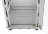 Lanberg Szafa stojąca rack 19 cali 15U 600X600 szara LCD flack pack