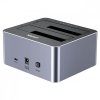 Unitek Stacja klonująca dyski 2x 2,5/3,5; CLONE; USB-C 10 Gbps