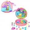 Mattel Figurki Polly Pocket Zestaw kompaktowy, Skuter Pieska
