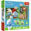 Trefl Puzzle 2w1 puzzle i memos Wesołe Zabawy Smerfów