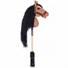 Tootiny Koń na kiju Hobby Horse HOPPIHORSE A3 Bay - ciemny brąz, maść gniada
