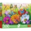 Trefl Puzzle 300 elementów EasyPiece Owady na łące; dla seniora