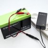 Qoltec Automatyczna ładowarka do akumulatora AGM GEL STD 6V 12V | 1.5A |Prostownik z sygnalizatorem LED