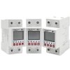 Qoltec Przekaźnik 63A na szynę DIN z licznikiem energii elektrycznej |  Timer | Tuya | Wi-Fi | LED                              