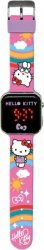 Kids Euroswan Zegarek LED z kalendarzem Hello Kitty
