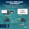 Digitus Przedłużacz (extender) po skrętce kat.6 HDMI 4K/30Hz z KVM USB 1.1 do 40m/70m, max. 253 odbiorniki, sterowanie IR - zest