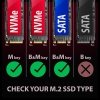 Obudowa zewnętrzna Axagon do dysk&oacute;w M.2 NVMe &amp; SATA SSD / USB-C 3.2 G2 czarna